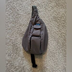 KAVU cotton rope Gray Sling Bag backpack